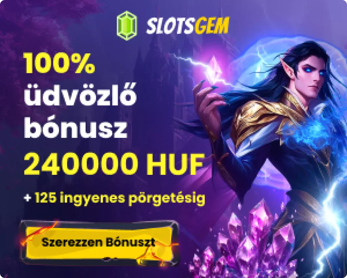Slotsgem Kaszinó üdvözlő bónuszok